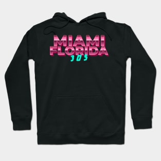 Miami Beach Florida 305 Hoodie